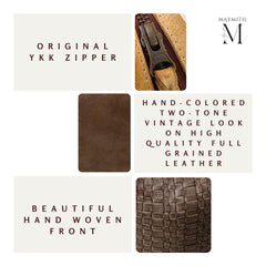 Leather shoulder bag l Woven leather bag l leather bag for ladies l stylish office bag l Vintage leather bag l leather Hobo l soft leather