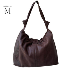 Handmade Hobo Bag for Office l Stylish Carry l Daily use l Color- Sand ombre (Ht - 39 x lgth - 38 x wd -10cm)