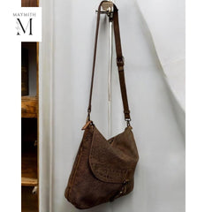 Leather bag l Handcrafted leather messenger bag l Unisex bag l Premium Leather l Washed Crossbody bag l shoulder bag l Vintage style