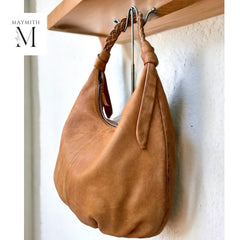 Leather Bag l Handmade Leather Hobo Bag l Perfect Bag for Women l Big and Spacious l Premium Leather Quality l Regular Use Bag l Washed Bag