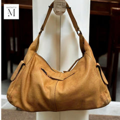 Leather Bag l Handcrafted leather Bag l Leather Hobo l Washed Leather Bag l Women's Leather Bag l Premium Leather Bag l Crossbody Bag