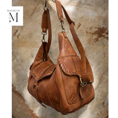 Leather shoulder bag l leather bag l leather bag for ladies l stylish office bag l Vintage leather bag l leather Hobo l soft leather