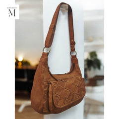 Leather bag l Handcrafted leather handbag l Ladies handbag l women's bag l Premium Leather l Washed handbag l Crossbody bag l Vintage style