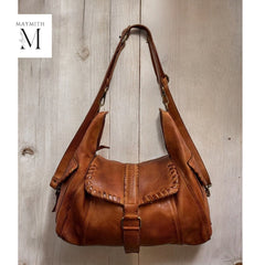 Leather shoulder bag l leather bag l leather bag for ladies l stylish office bag l Vintage leather bag l leather Hobo l soft leather