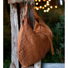 Leather bag l Handcrafted Hobo l Woven Bag l Leather Bag l Handcrafted l Shoulder Bag l Women's Handbag l Ladies Purse l Personalized Bag