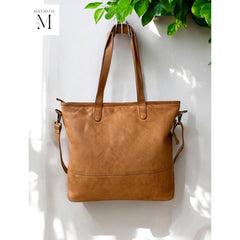 Handcrafted leather handbag l shoulder bag l Office Bag l Work Bag l Washed Bag l Office Bag l High Quality Grain Leather l vintage bag