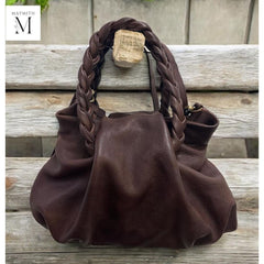 Leather bag l Handcrafted leather handbag l ladies bag l Washed handbag l shoulder bag l Vintage style