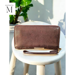 Handcrafted Leather Wallet l Washed Wallet l Vintage Wallet l Woven Wallet l Bill fold l Women's Wallet l Gift for her