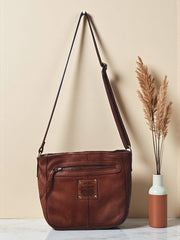 Handcrafted Leather Crossbody Bag | Shoulder Bag | Vintage Boho Shoulder Purse | Leather Handwoven Bag | Vintage Style |