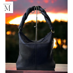 Leather bag l Handcrafted leather bag l carries bag l soft leather shoulder bag l premium leather