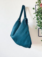 Leather bag l Handcrafted Hobo l Woven Bag l Leather Bag l Handcrafted l Shoulder Bag l Women's Handbag l Ladies Purse l Personalized Bag