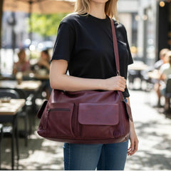 Leather Bag l Handcrafted leather Bag l Leather Hobo l Washed Leather Bag l Women's Leather Bag l Premium Leather Bag l Crossbody Bag