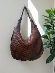 Leather bag l Handcrafted Bagl Woven Bag l Washed Bag l Leather bag for women l Ladies Handbag l Vintage l Christmas gift l Gift for her