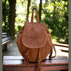 Handcrafted Leather Bag l Backpack l Ladies Backpack l men's backpack l laptop bag l Vintage l Shoulder Bag l Gift for her