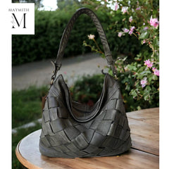 Leather bag l Handcrafted leather handbag l Ladies handbag l women's bag l Premium Leather l Washed handbag l shoulder bag l Vintage style