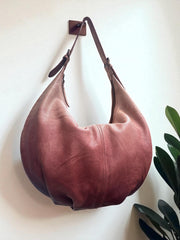 Ombre Leather bag l Handcrafted leather handbag l women's bag l Premium Leather l Washed handbag l Shoulder bag l Vintage style