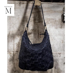 Leather bag l Handcrafted leather Shoulder bag l women's bag l Premium Leather l Washed bag l Vintage style