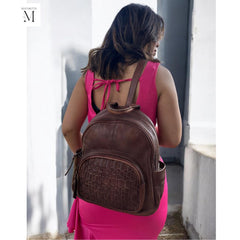 Handcrafted Leather Backpack l washed bag l Full Grained Leather l Soft leather l Leather backpack for carry l Premium Quality