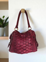 Leather bag l Handcrafted leather handbag l women's bag l Premium Leather l Washed handbag l Shoulder bag l Vintage style