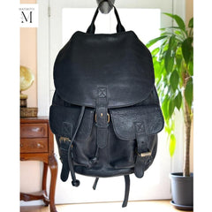 Leather bag l Handcrafted leather Backpack l Unisex backpack l Women's bag l Premium Leather l Washed handbag l Vintage style