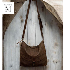 Leather bag l Handcrafted leather messenger bag l Unisex bag l Premium Leather l Washed Crossbody bag l shoulder bag l Vintage style